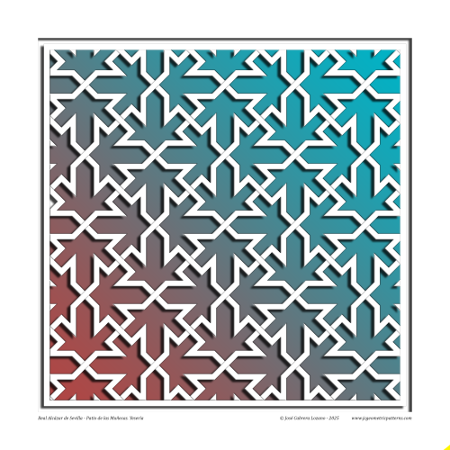 Real Alcázar de Sevilla - Patio de las Muñecas - Yesería